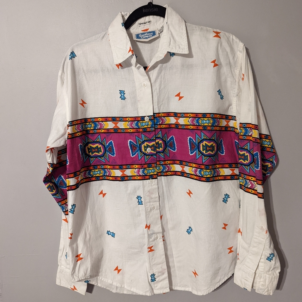 Southern Canyon| Vintage Eclectic Button Up